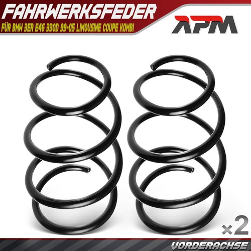 Federn fahrwerksfeder vorne - 2x,